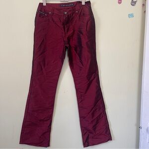 DKNY Vintage Y2K 2 Tone Nylon Pants